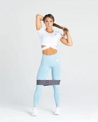 Short Resistance Band - Medium | Charcoal SAUDI SHARK