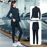 2 Pcs Yoga Suit Set Women Running Sports Gym Morning Run Spring Summer Professional Quick Dry Clothes Autumn Fashion Fitness