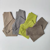 Pocket Sports Nude Yoga Pants Women's High Waist Hip Lift Tight Tight Leggings Fast-Drying Running and Fitness Pants