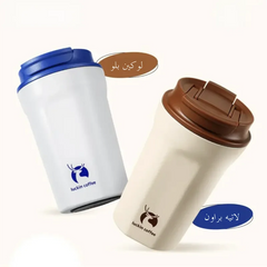 Luin Coffee 304 Stainl Steel Double Drink Insulated Mug 340ml Modern Simple Sle for Outdoor Use Birthday Gift for Frie