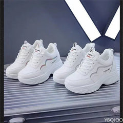 High top Women's Sneakers Casual comfort vulcanized shoes Fashion versatile leather shoe Ladies nonslip breathable Shoes Zapatos