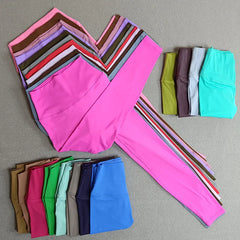 High Waist Sport Leggings plus Size Women's Gym Yoga Pants Soft Athletic Training Joggers with Pocket