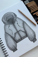 Zip Cloud Hoodie - Blue Steel POPFLEX