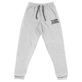 Women's Athletic Heather Embroidered Logo Joggers Flamin' Fitness