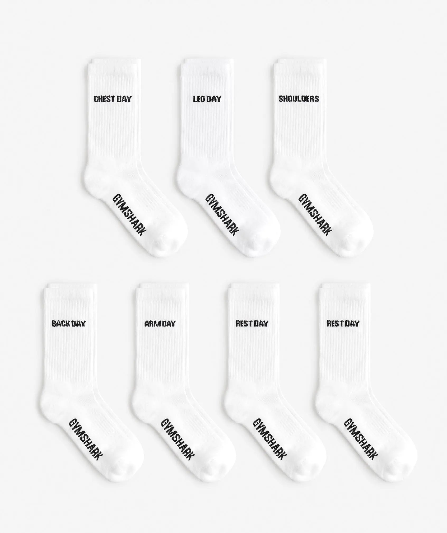 Crew Socks 7pk SAUDI SHARK