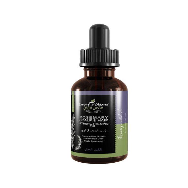 جاردن اوليان - زيت الشعر المقوي بزيت اكليل الجبل الاساسي 50 مل