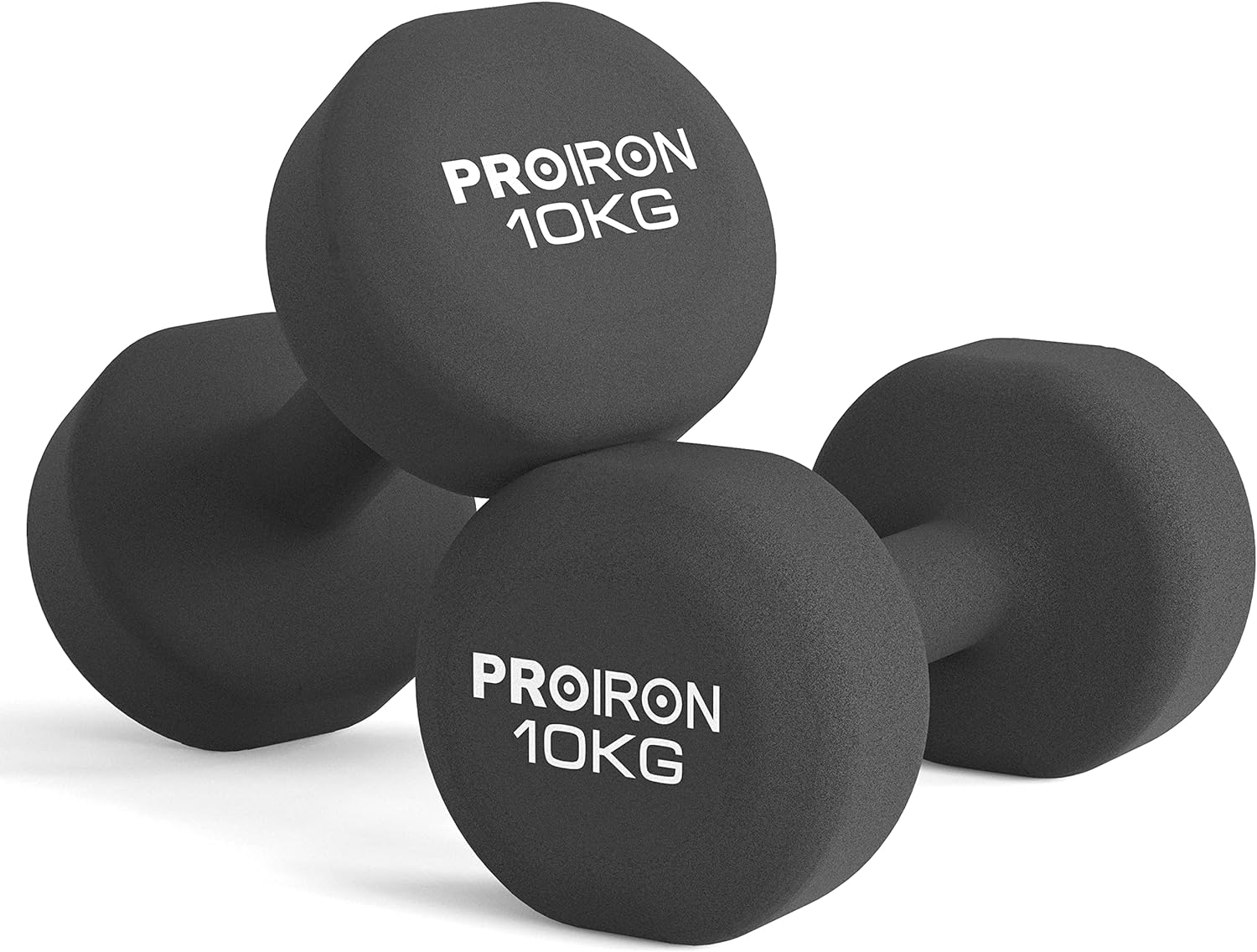 PROIRON Neoprene Dumbbells Weights Exercise & Fitness Dumbbells in 1kg 1.5kg 2kg 3kg 4kg 5kg 6kg 8kg 10kg Pair