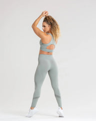 Renew Seamless Sports Bra | Mud Green WOMEN'S BEST