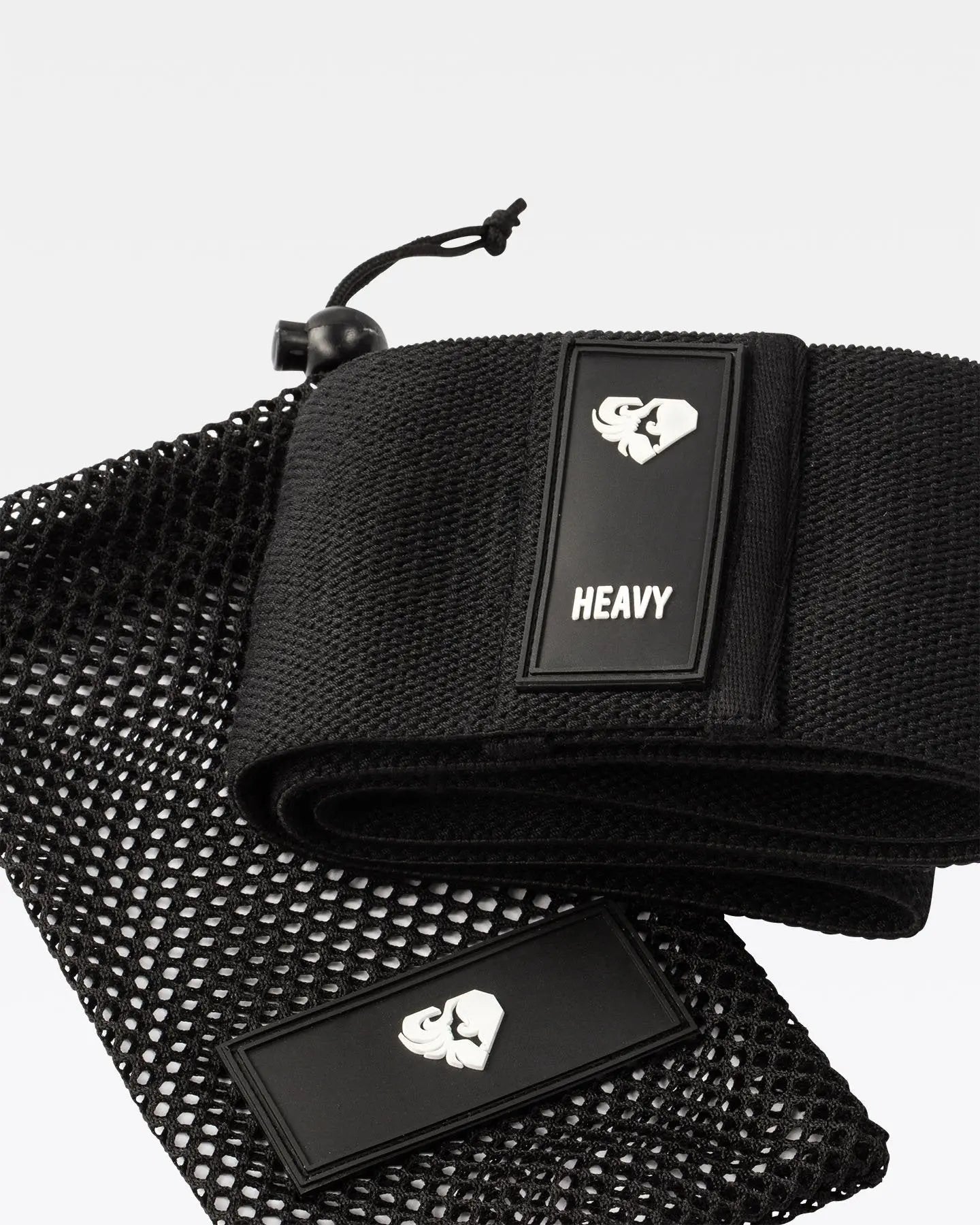 Short Resistance Band - Heavy | Black SAUDI SHARK