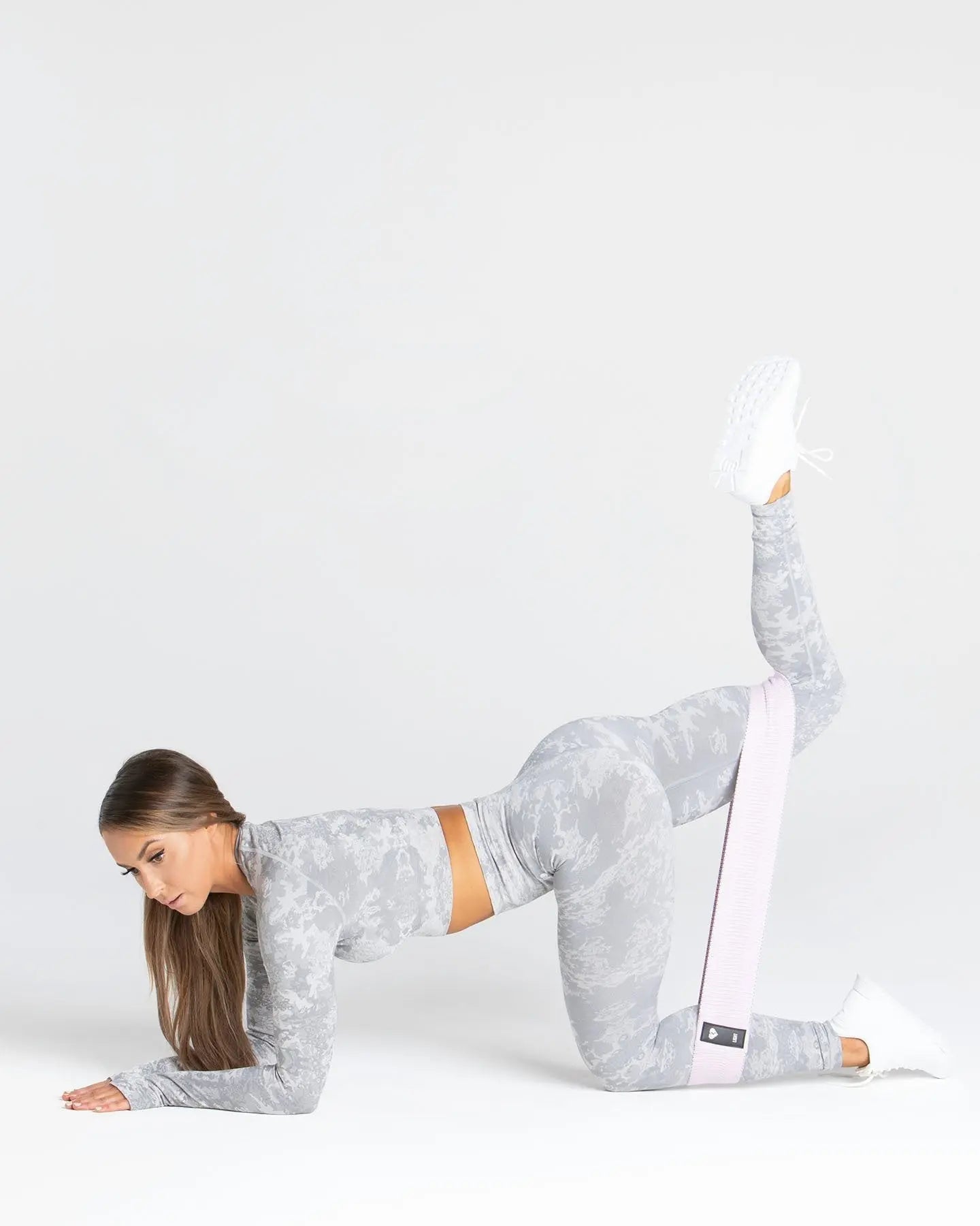 Short Resistance Band - Light | Light Pink SAUDI SHARK