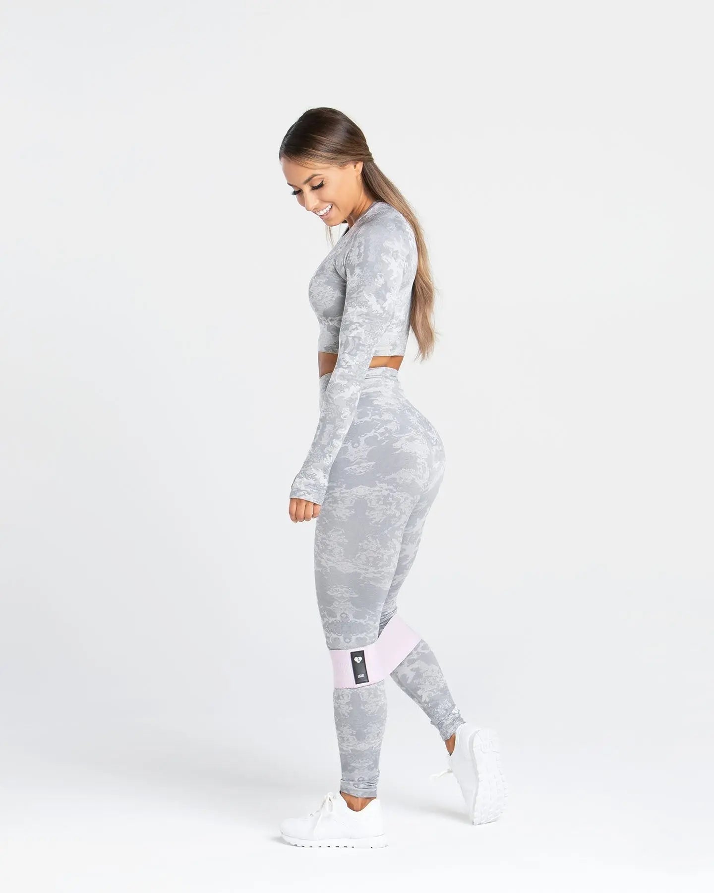 Short Resistance Band - Light | Light Pink SAUDI SHARK