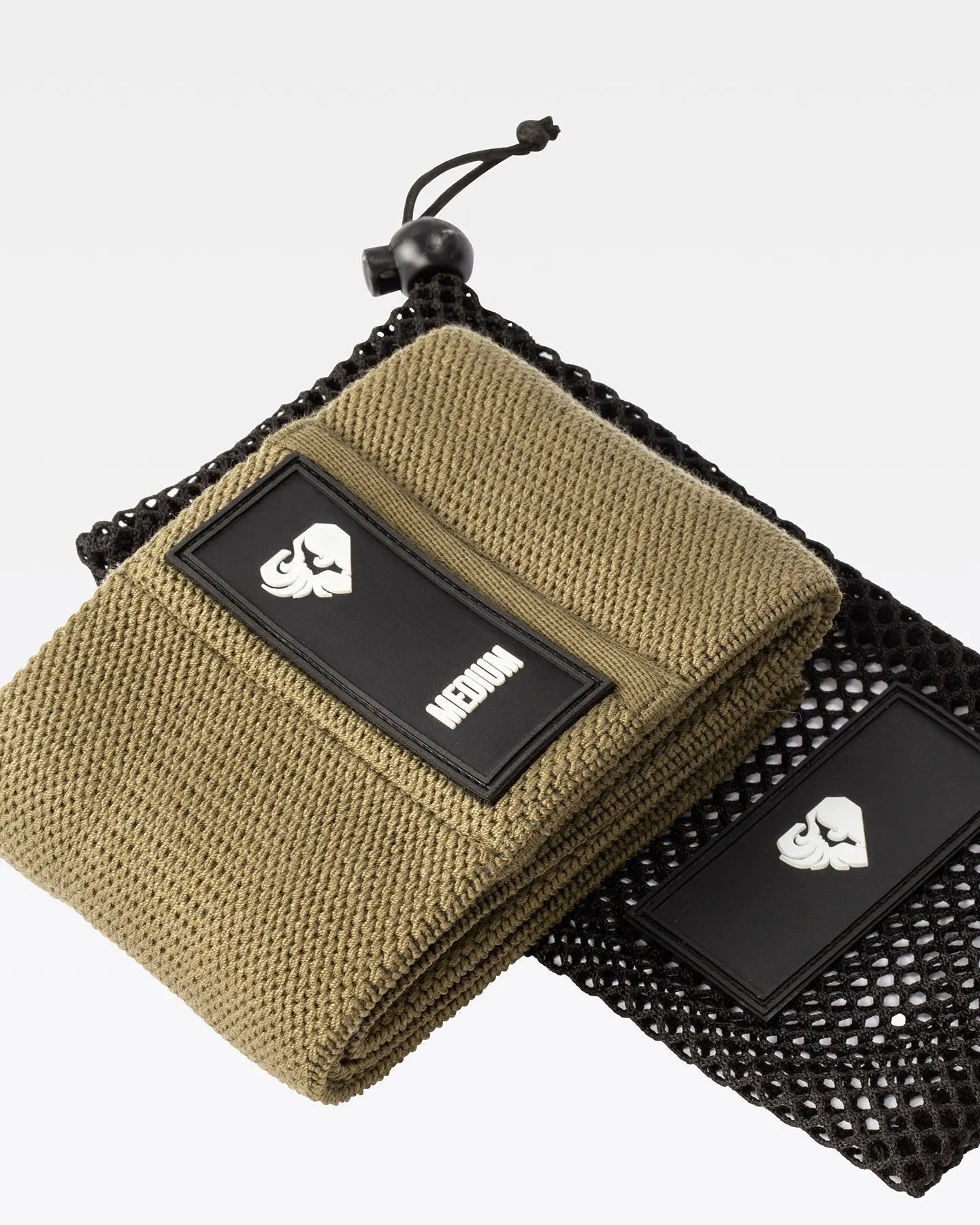 Short Resistance Band - Medium | Khaki SAUDI SHARK