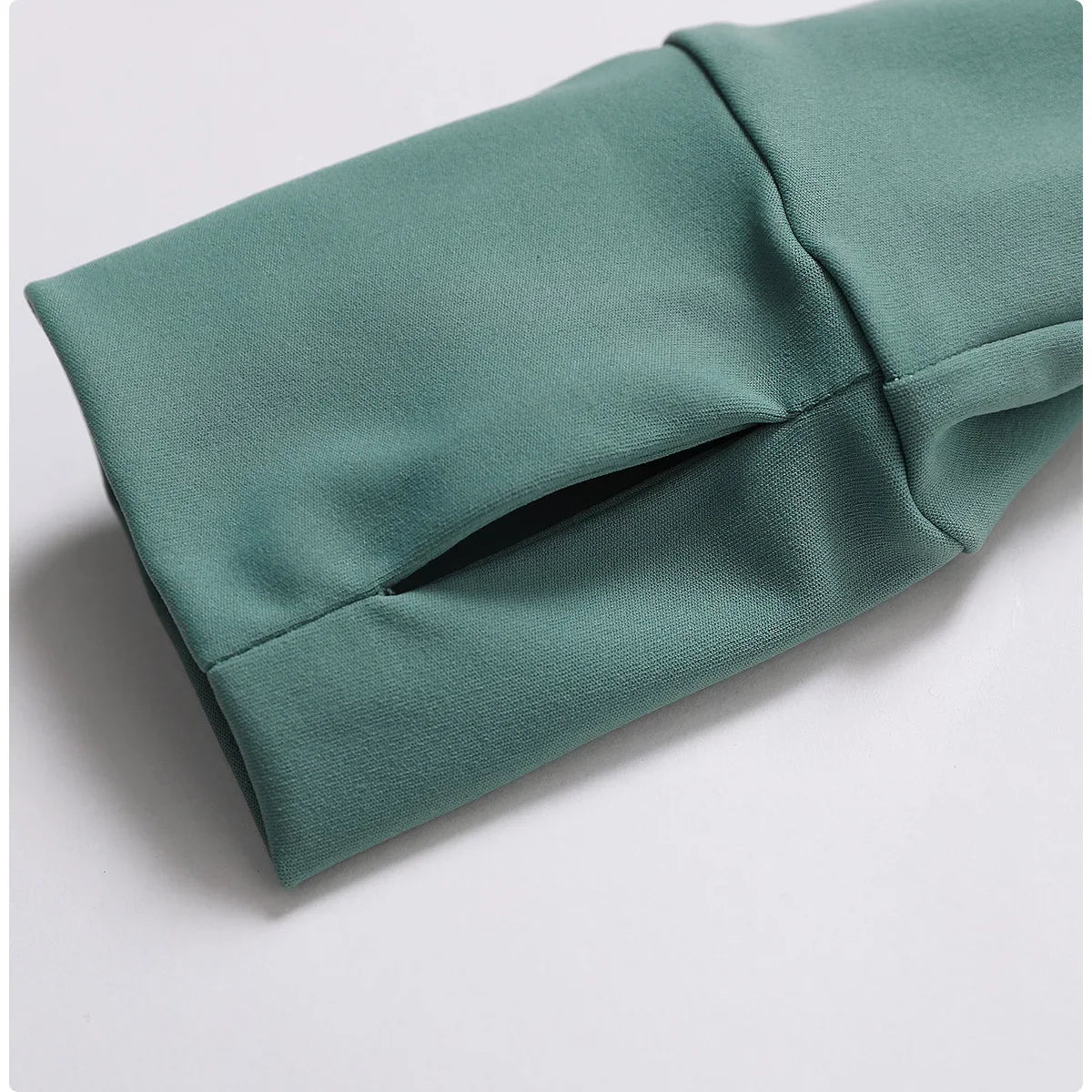 Women's Long Sleeve Top Zipper Jacket Yoga Shirts Running T-Shirt Workout Fitness Gym Sports Top Training Crop Top Clothes