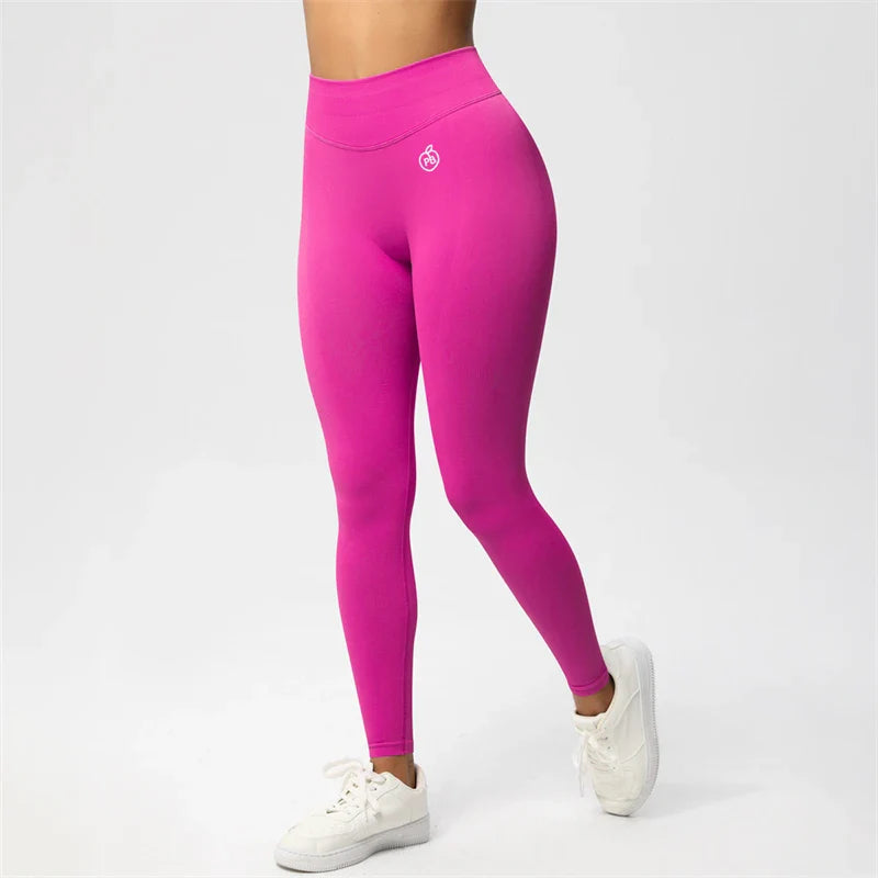 Women BUM Shaping Leggings Seamless Sport Yoga Pants Leggings Sport Hip Lifting Yoga Gym Running Quick Dry Pants Scrunch Butt