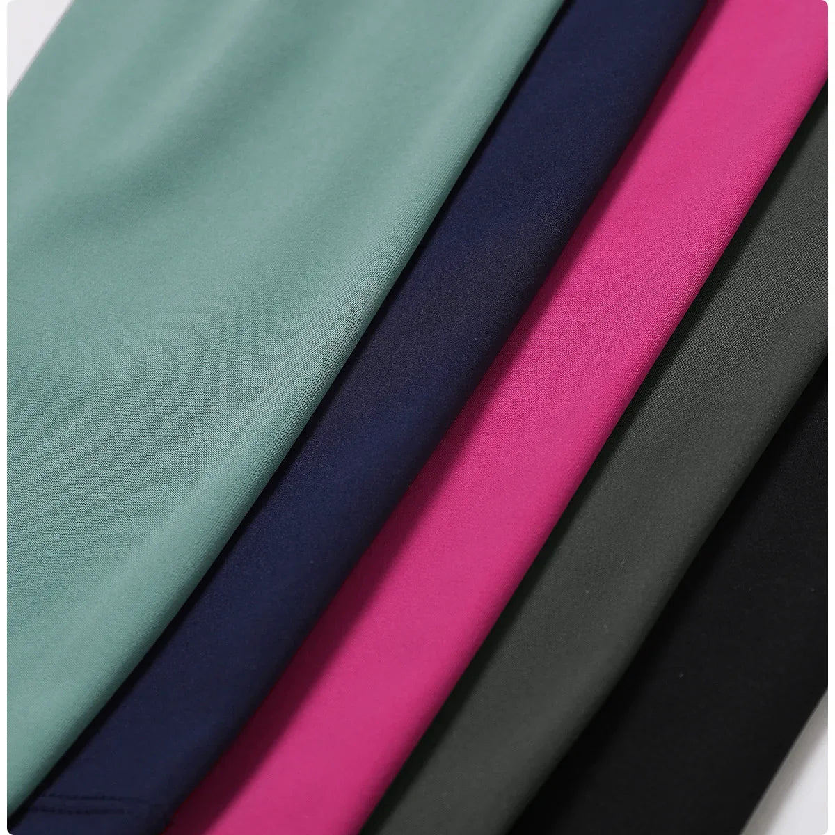 Women's Long Sleeve Top Zipper Jacket Yoga Shirts Running T-Shirt Workout Fitness Gym Sports Top Training Crop Top Clothes