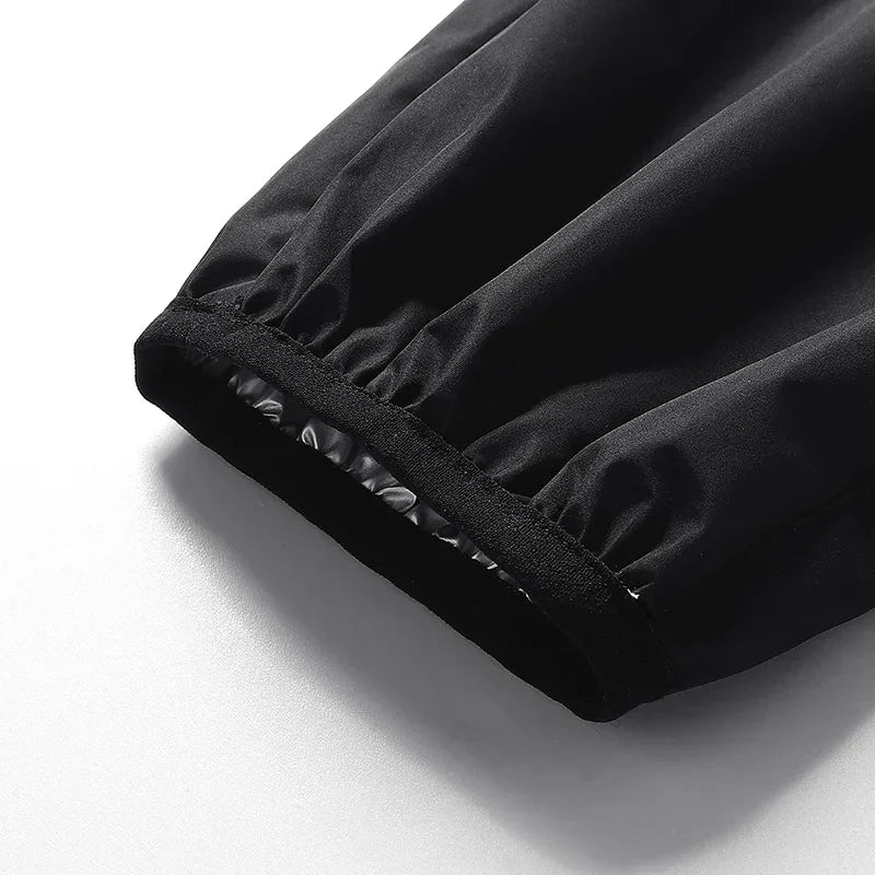 Sauna Suit Unisex Gym Clothing Set Full Body Sweating Sportswear Women Boxing Training Running Fitness Weight Loss Tracksuit