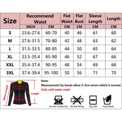 Sauna Suit for Women Sweat Body Shaper Hot Thermal Fat Burning Waist Trainer Long Sleeves Zipper Shirts Workout Shapewear Tops