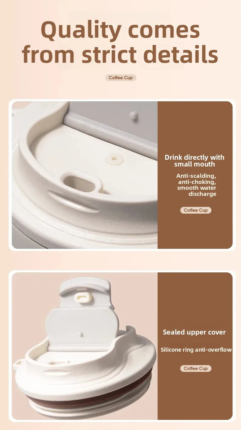 Portable 316 Stainless Steel Coffee Insulated Mug Octagonal Shape Travel Water Cup with Logo Printing Companion Mug for Men