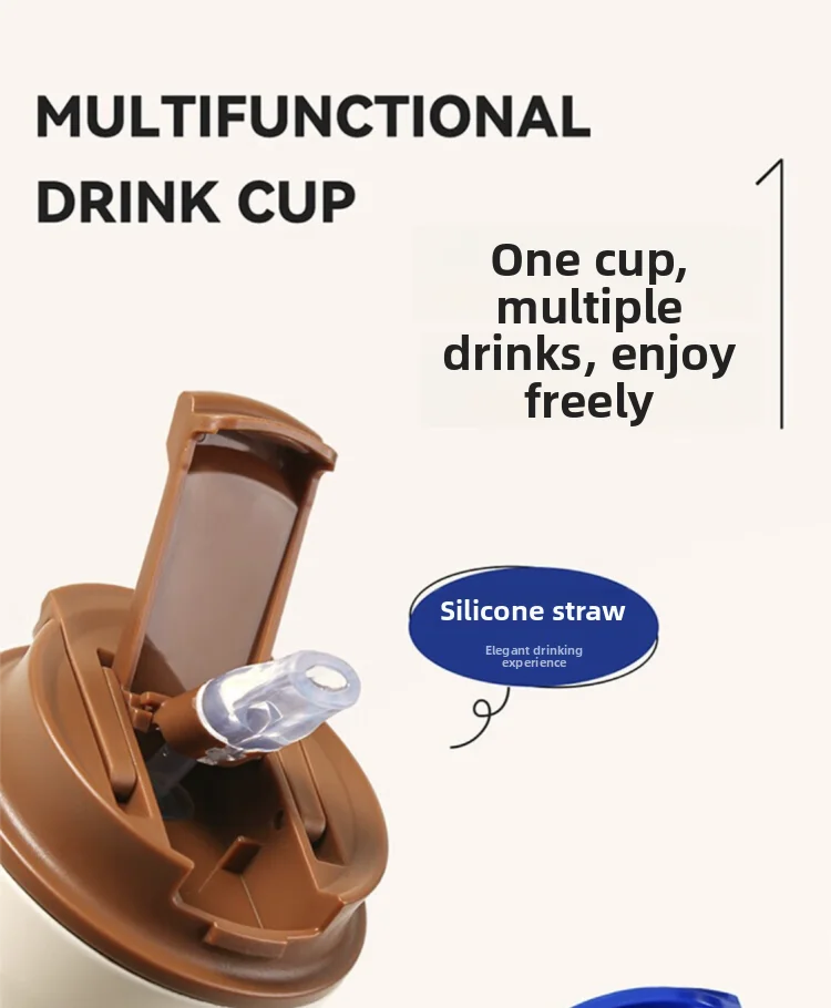 Luin Coffee 304 Stainl Steel Double Drink Insulated Mug 340ml Modern Simple Sle for Outdoor Use Birthday Gift for Frie