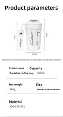 Portable 316 Stainless Steel Coffee Insulated Mug Octagonal Shape Travel Water Cup with Logo Printing Companion Mug for Men