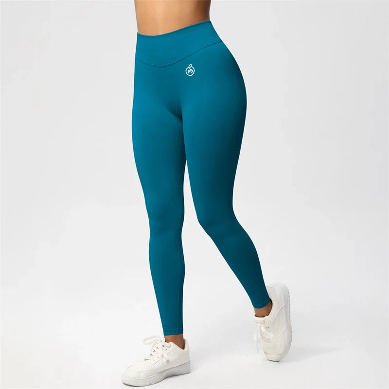 Women BUM Shaping Leggings Seamless Sport Yoga Pants Leggings Sport Hip Lifting Yoga Gym Running Quick Dry Pants Scrunch Butt