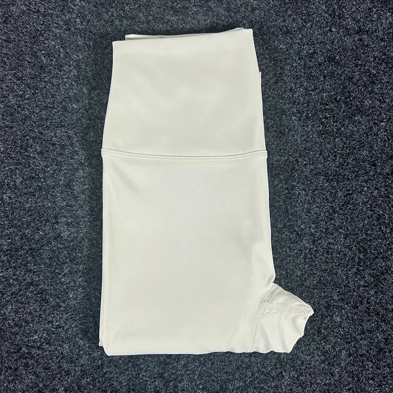 Women's sports high waisted yoga pants with quick drying and breathable hidden pockets for fitness, running, cycling, yoga pants