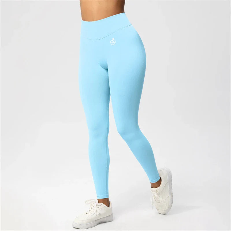 Women BUM Shaping Leggings Seamless Sport Yoga Pants Leggings Sport Hip Lifting Yoga Gym Running Quick Dry Pants Scrunch Butt