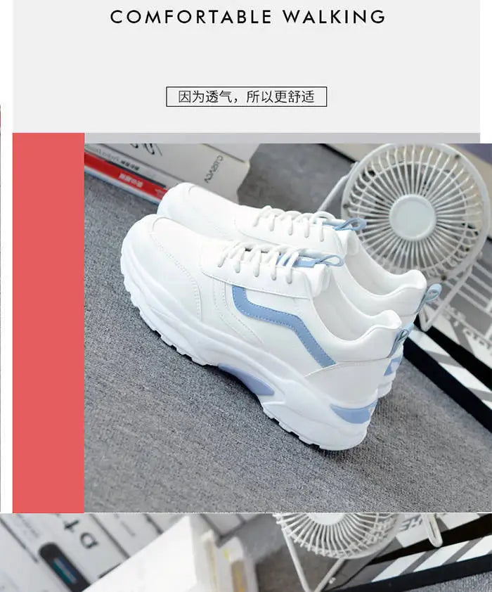 spring autumn Casual Zapatos Mujer Shoes Comfortable Breathable Mesh Sneakers Womens's Flat White Sneakers Vulcanized designer