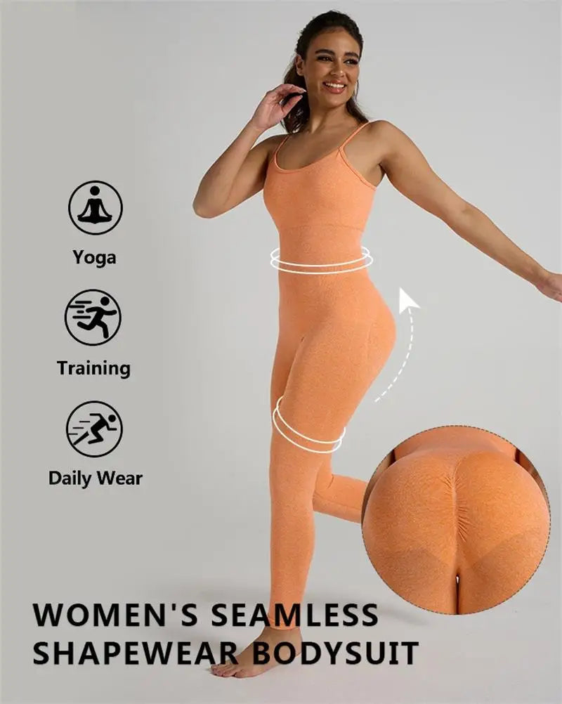 Bodycon Jumpsuit Women Full Seasons Casual Fitness Sporty Playsuit Sleeveless Slim Activewear All In One Jumpsuit Clothing Lady