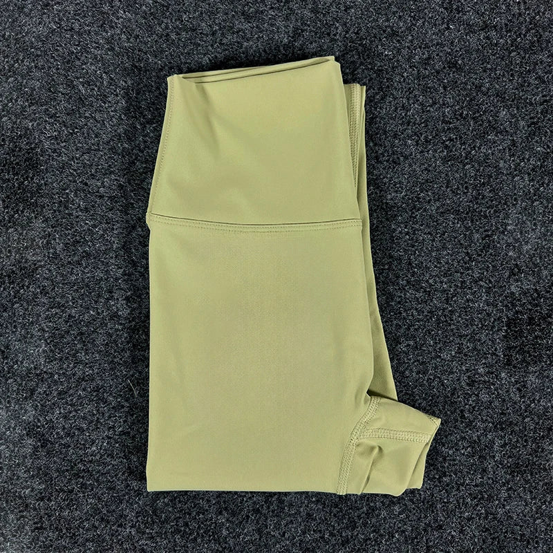 Women's sports high waisted yoga pants with quick drying and breathable hidden pockets for fitness, running, cycling, yoga pants