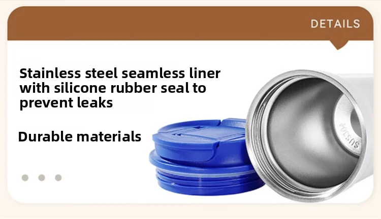 Luin Coffee 304 Stainl Steel Double Drink Insulated Mug 340ml Modern Simple Sle for Outdoor Use Birthday Gift for Frie