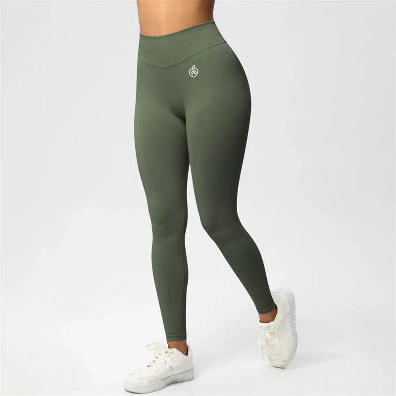Women BUM Shaping Leggings Seamless Sport Yoga Pants Leggings Sport Hip Lifting Yoga Gym Running Quick Dry Pants Scrunch Butt