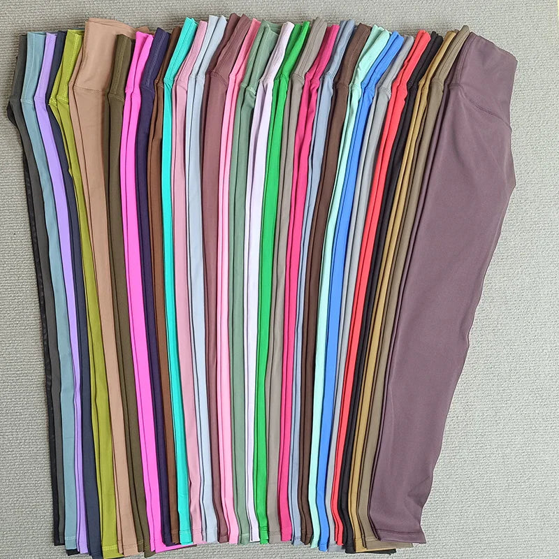 High Waist Sport Leggings plus Size Women's Gym Yoga Pants Soft Athletic Training Joggers with Pocket