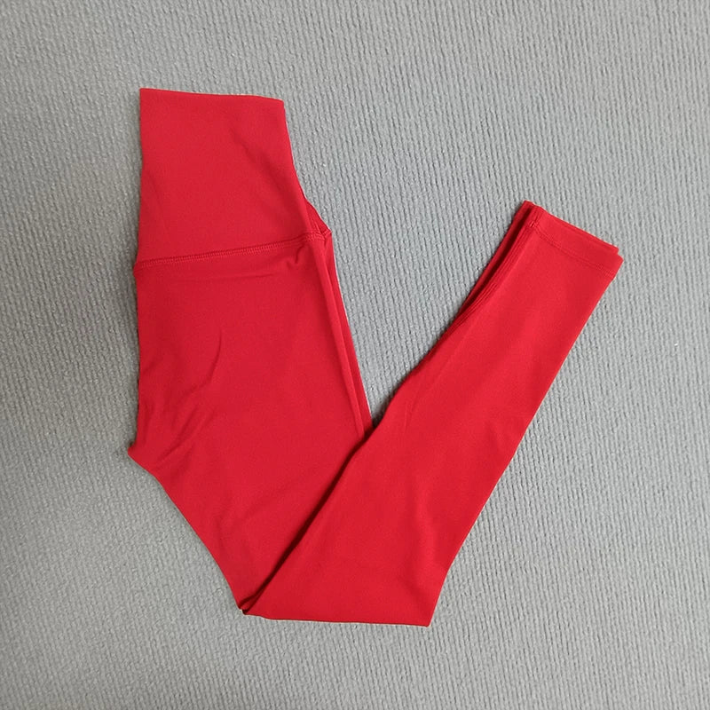 High Waist Sport Leggings plus Size Women's Gym Yoga Pants Soft Athletic Training Joggers with Pocket