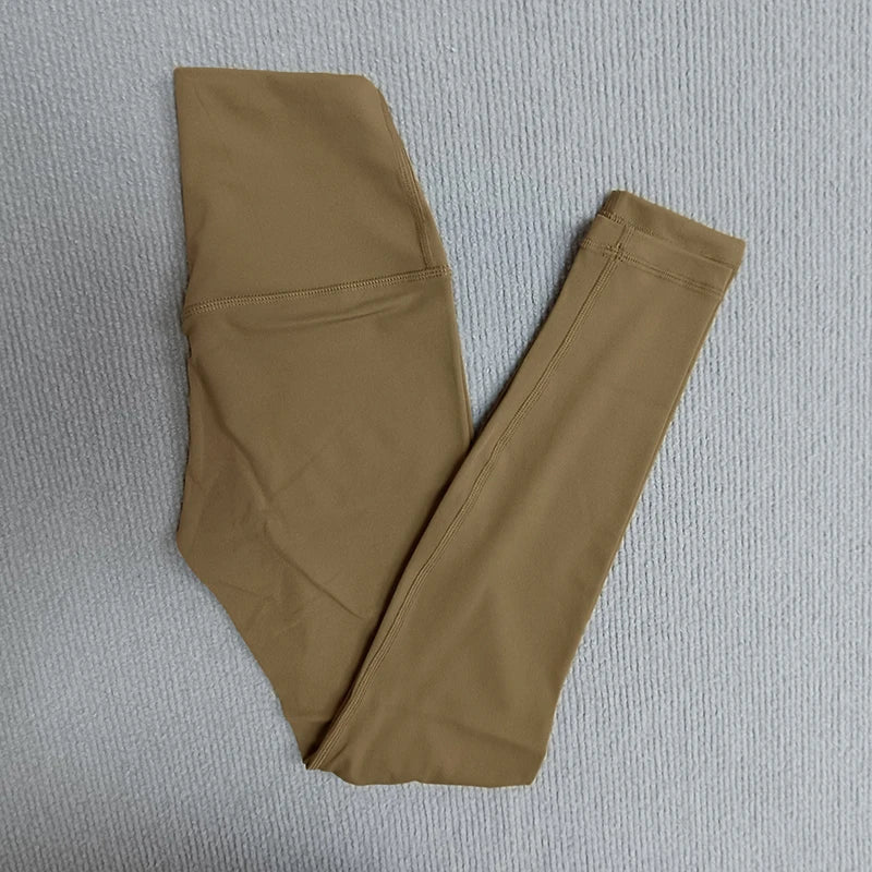 High Waist Sport Leggings plus Size Women's Gym Yoga Pants Soft Athletic Training Joggers with Pocket