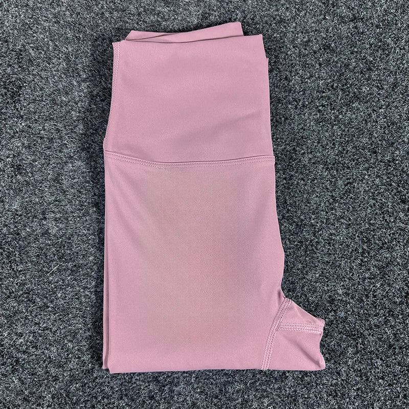 Women's sports high waisted yoga pants with quick drying and breathable hidden pockets for fitness, running, cycling, yoga pants