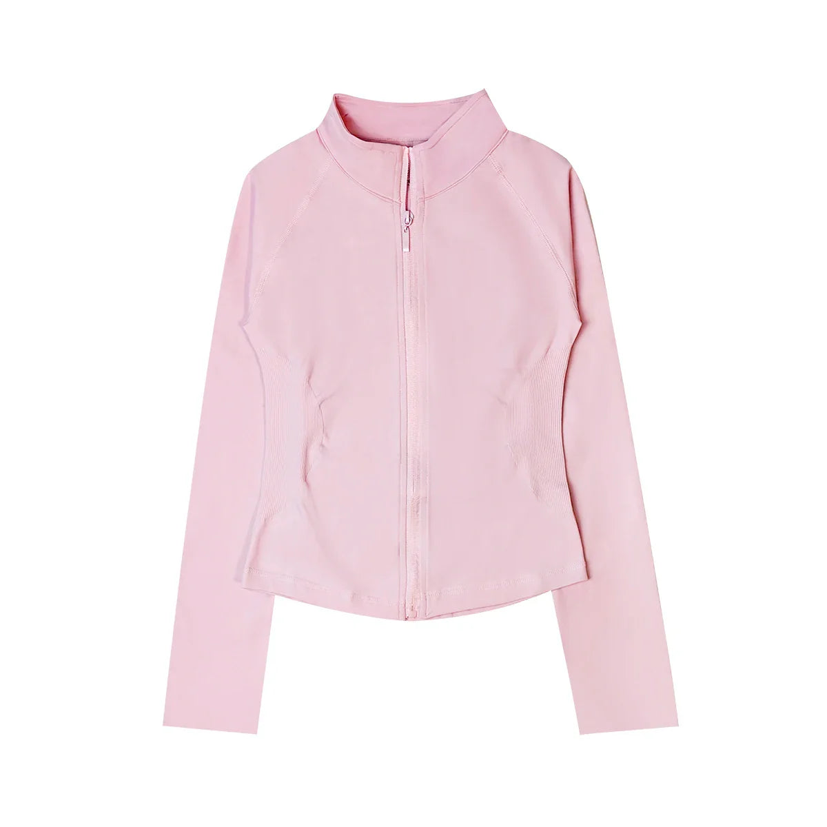 NCLAGEN Woman's Sports Jacket Zip Up Gym Clothes Long Sleeve Workout Seamless Top Speed Activewear Yoga Pilates Running Coats