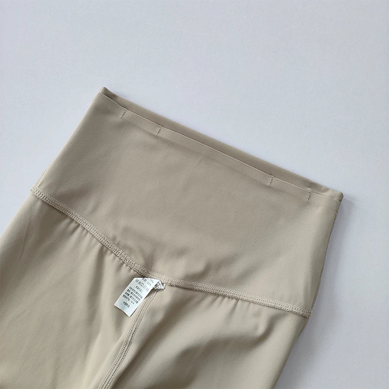 Pocket Sports Nude Yoga Pants Women's High Waist Hip Lift Tight Tight Leggings  Fast-Drying Running and Fitness Pants