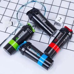 3 Layers Shaker Protein Bottle Powder Shake Cup Water Bottle Plastic Mixing Cup Body Building Exercise Bottle