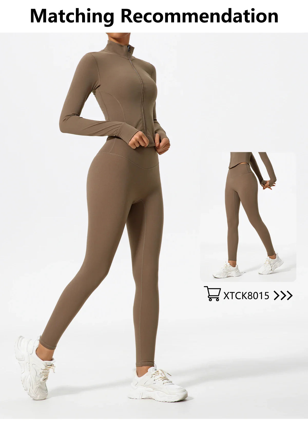 Hearuisavy Ultra-Soft Fabrics Casual Tight Sports Jackets Women Zipper Yoga Clothes Female Quick-Dry Long Sleeve Sportswear