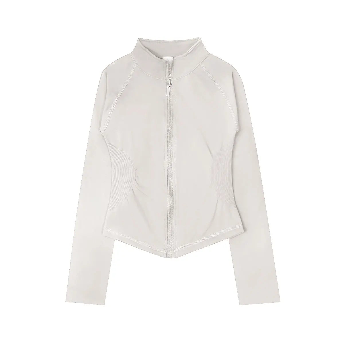 NCLAGEN Woman's Sports Jacket Zip Up Gym Clothes Long Sleeve Workout Seamless Top Speed Activewear Yoga Pilates Running Coats