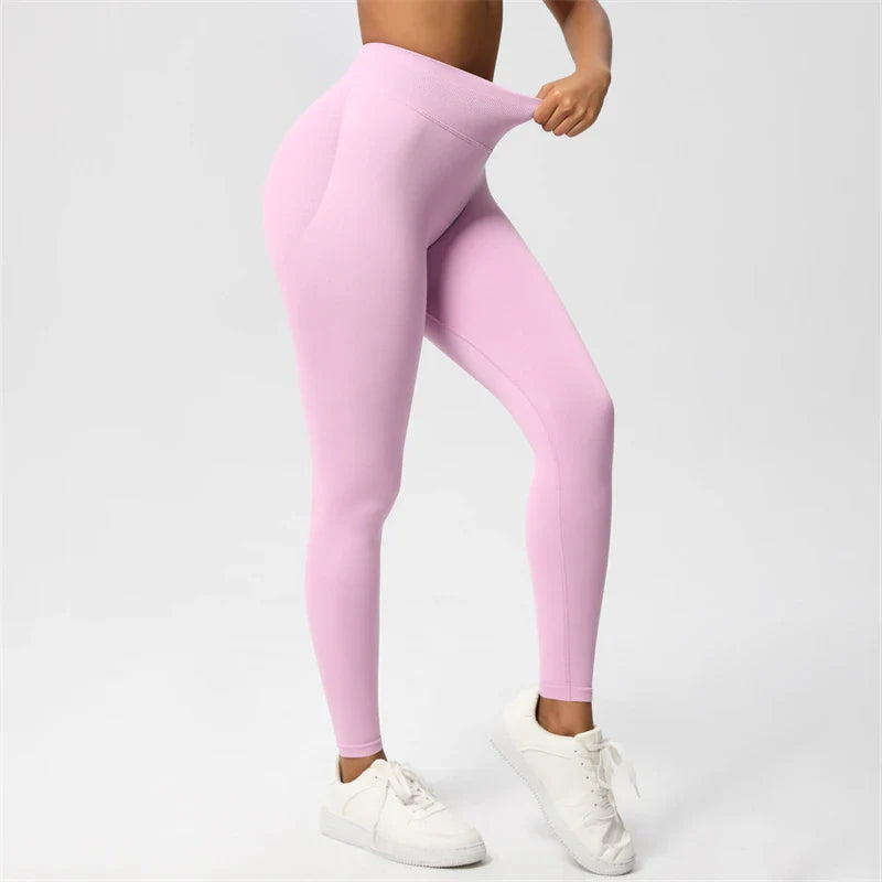 Women BUM Shaping Leggings Seamless Sport Yoga Pants Leggings Sport Hip Lifting Yoga Gym Running Quick Dry Pants Scrunch Butt