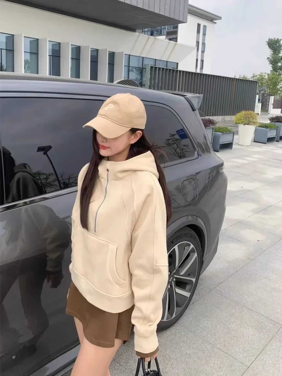 LULU Women's Thickened Hoodie Sweatshirt Zipper Sportswear Yoga Outdoor Fitness Casual Loose Style Autumn Winter Collection