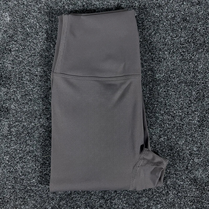 Women's sports high waisted yoga pants with quick drying and breathable hidden pockets for fitness, running, cycling, yoga pants