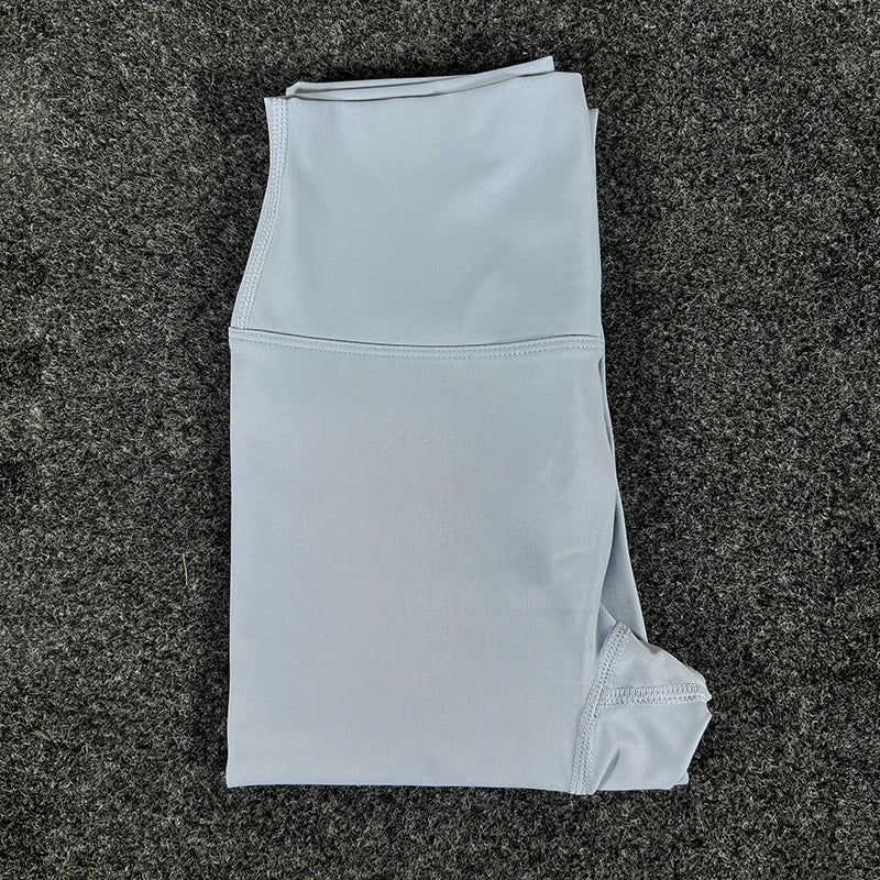 Women's sports high waisted yoga pants with quick drying and breathable hidden pockets for fitness, running, cycling, yoga pants