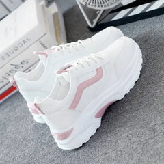 spring autumn Casual Zapatos Mujer Shoes Comfortable Breathable Mesh Sneakers Womens's Flat White Sneakers Vulcanized designer