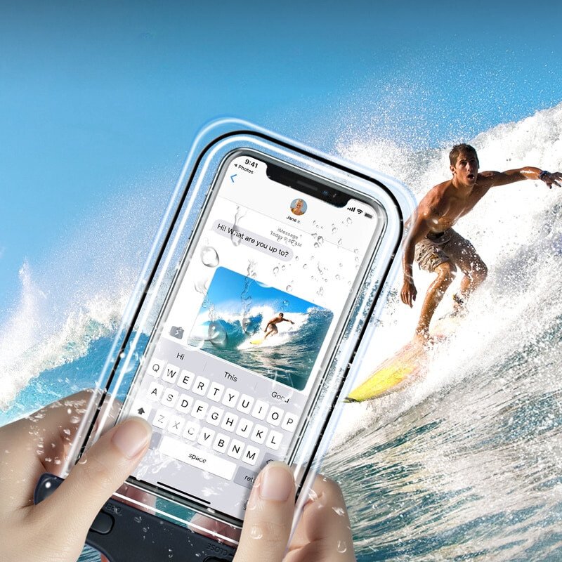 AquaGuard Waterproof Phone Pouch Flamin' Fitness