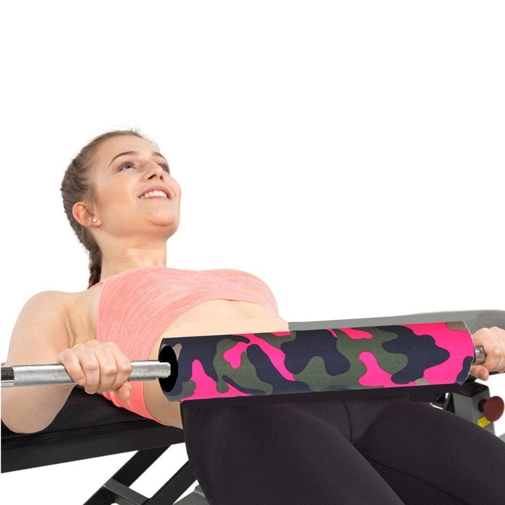 Camouflage Barbell Squat Pad Flamin' Fitness