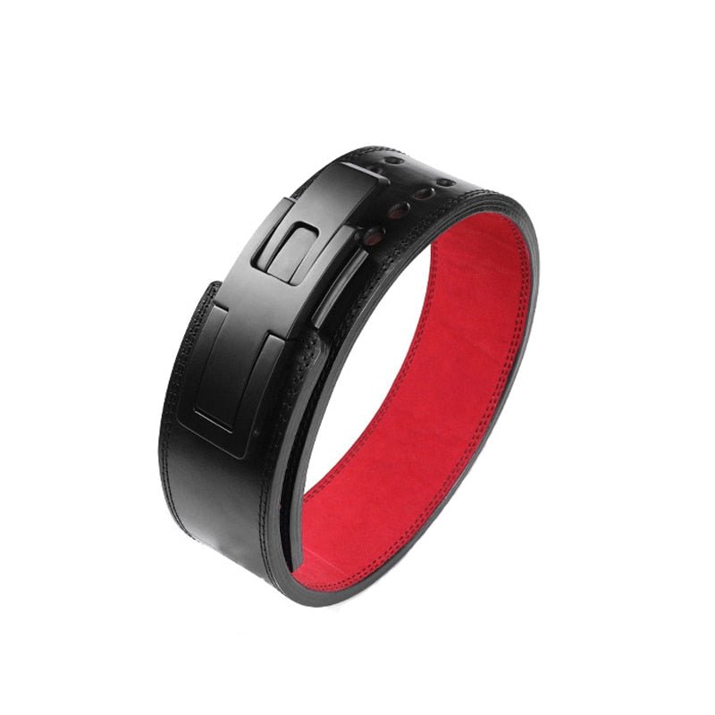 Cowhide Wide Weightlifting Belt Flamin' Fitness