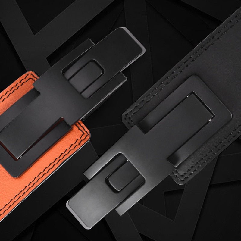 Cowhide Wide Weightlifting Belt Flamin' Fitness